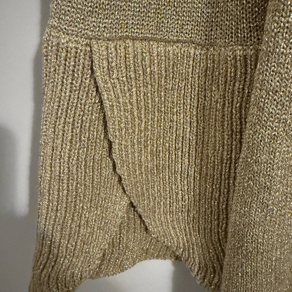 Calvin Klein Women's Gold Sweater - Picture 2 of 6